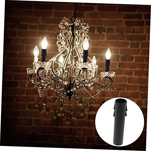 NUOBESTY 20pcs Drip Candle Socket Covers for Chandeliers