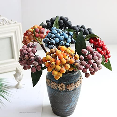 10 PCS Artificial Berry Branches for Home Decor