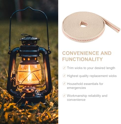 Gosknor Oil Lamp Wicks 984ft Replacement Wicks