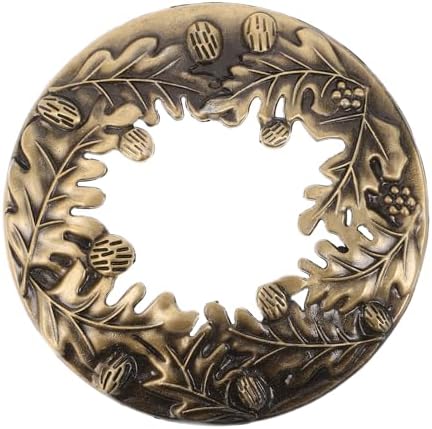 COHEALI Pinecone Candle Topper Sleeve Antique Zinc Alloy Decor