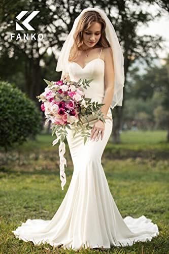 FANKO Artificial Flowers for Wedding and Home Decor