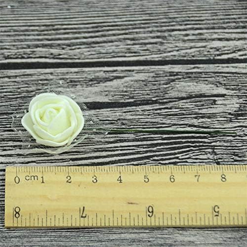 Citinny 144pcs Mini PE Rose Bouquet Wedding Decor