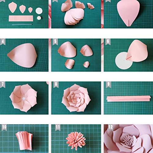 ERINGOGO Faux Flowers 2pcs Grey for Wedding Decor