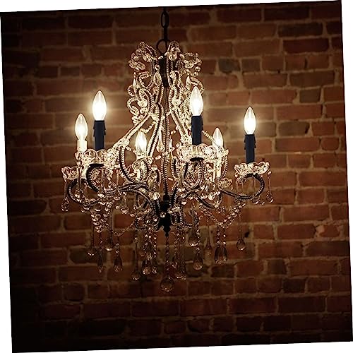 20Pcs Fire Retardant Candle Socket Covers for Chandeliers