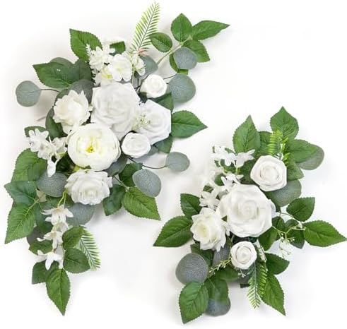 WEIERYUE Pack of 2 Artificial Flowers Decorations 1