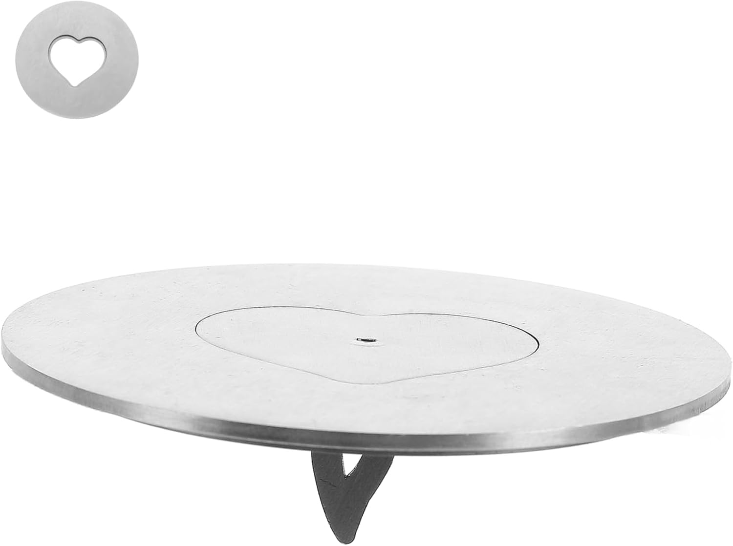 Stainless Steel Candle Jar Lid Shade Sleeve for Indoor Candles