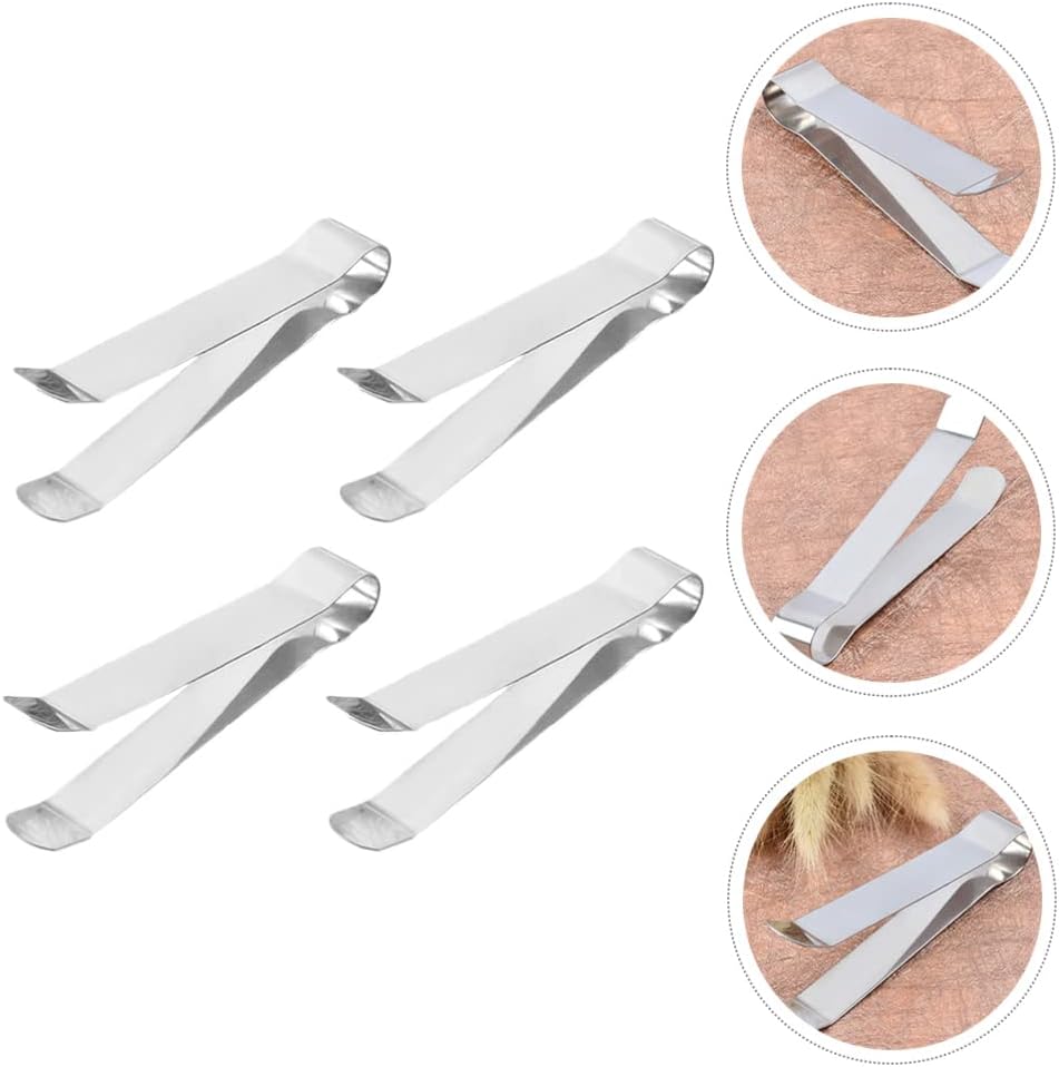 4pcs Stainless Steel Candle Wick Trimmer Set