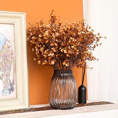 Jaky Global Babys Breath Artificial Flowers 6 Bundle Fall Decorations