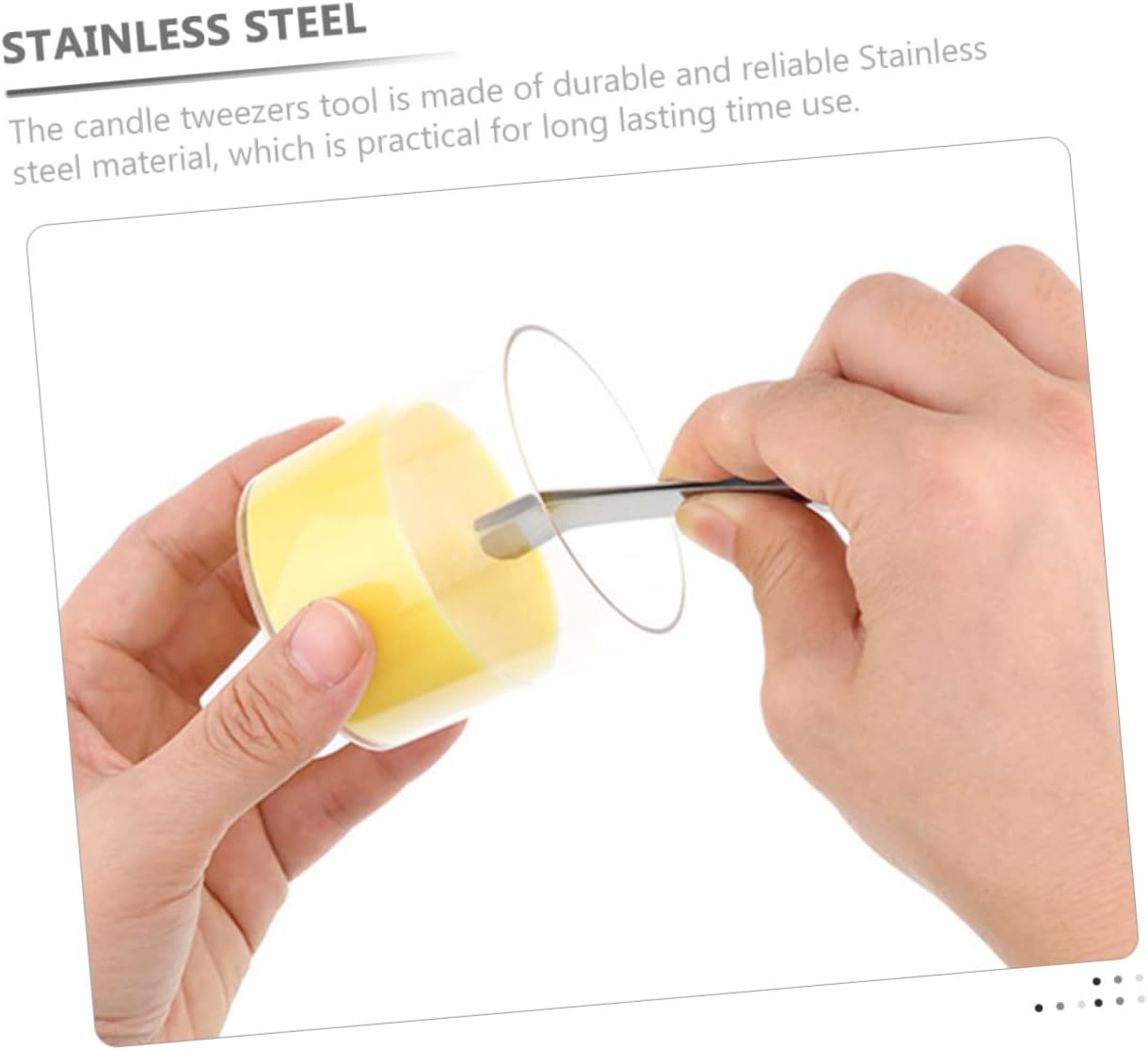 Cabilock 6pcs Candle Wick Trimmer and Snuffer Set