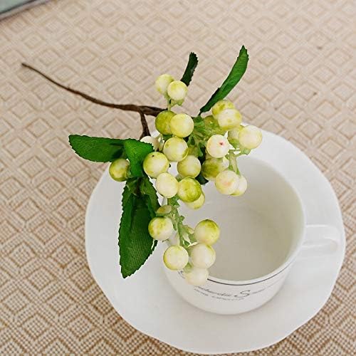 MountRuby Artificial Berry Beige Home Decor