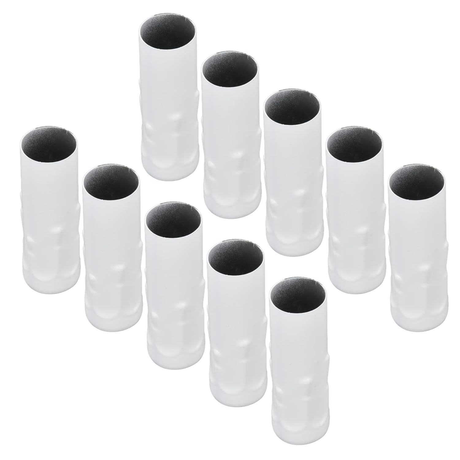 10PCS Metal Chandelier Candle Sleeves E14 White