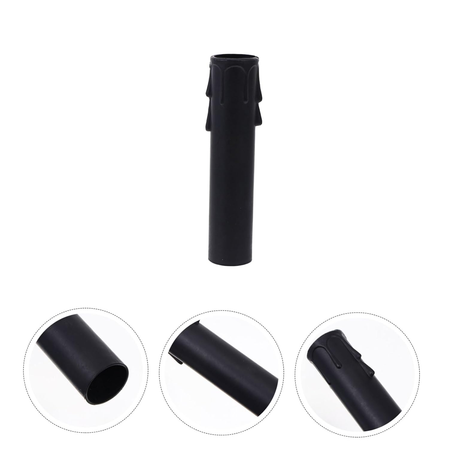 Gadpiparty Teardrop Candle Sleeves 20pcs for E12 Candelabra