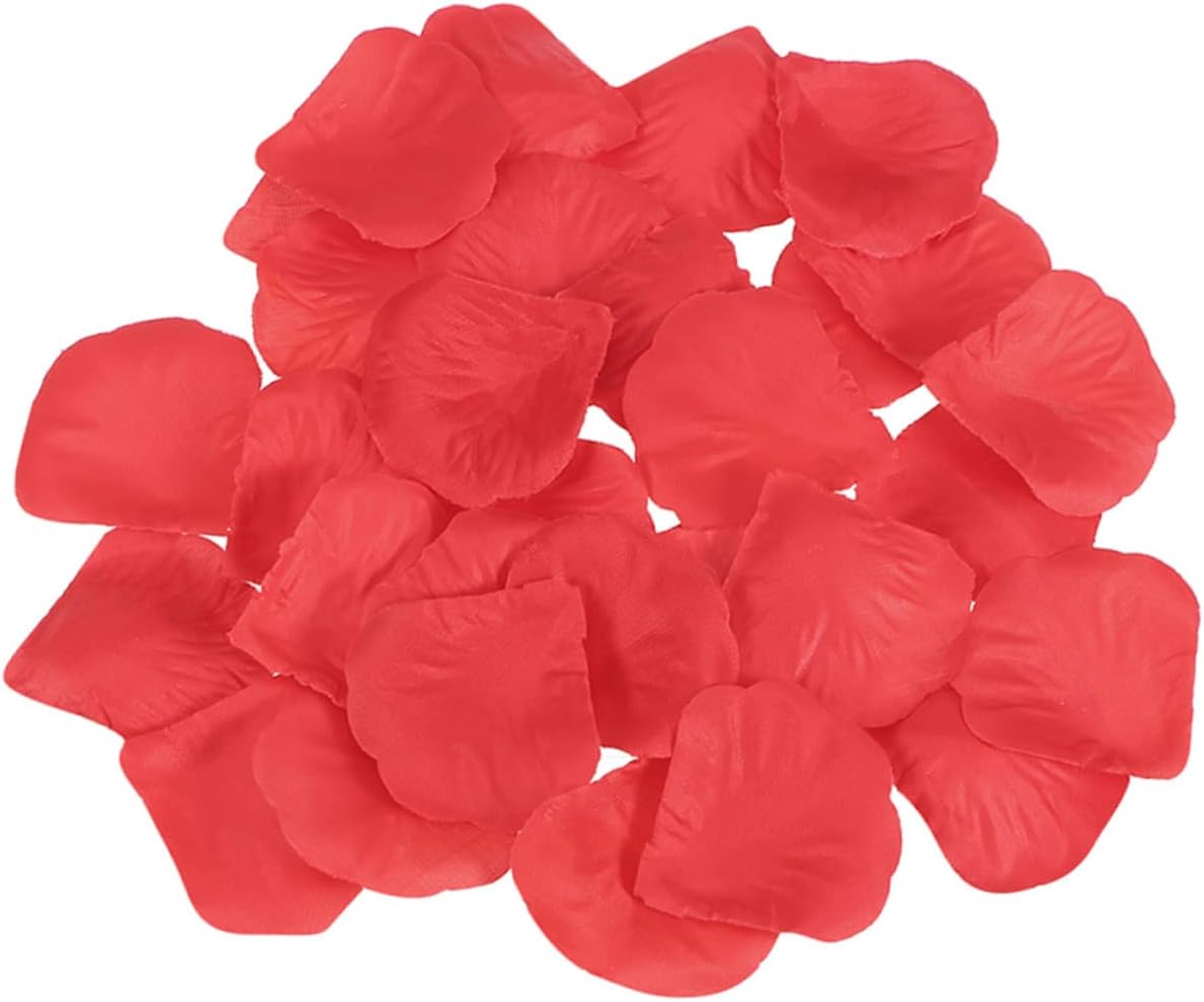 PRETYZOOM 6000pcs Silk Rose Petals for Wedding and Special Events
