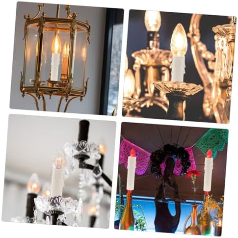 Zerodeko 15PCS Candle Drip Sleeves for Chandeliers and Candelabras