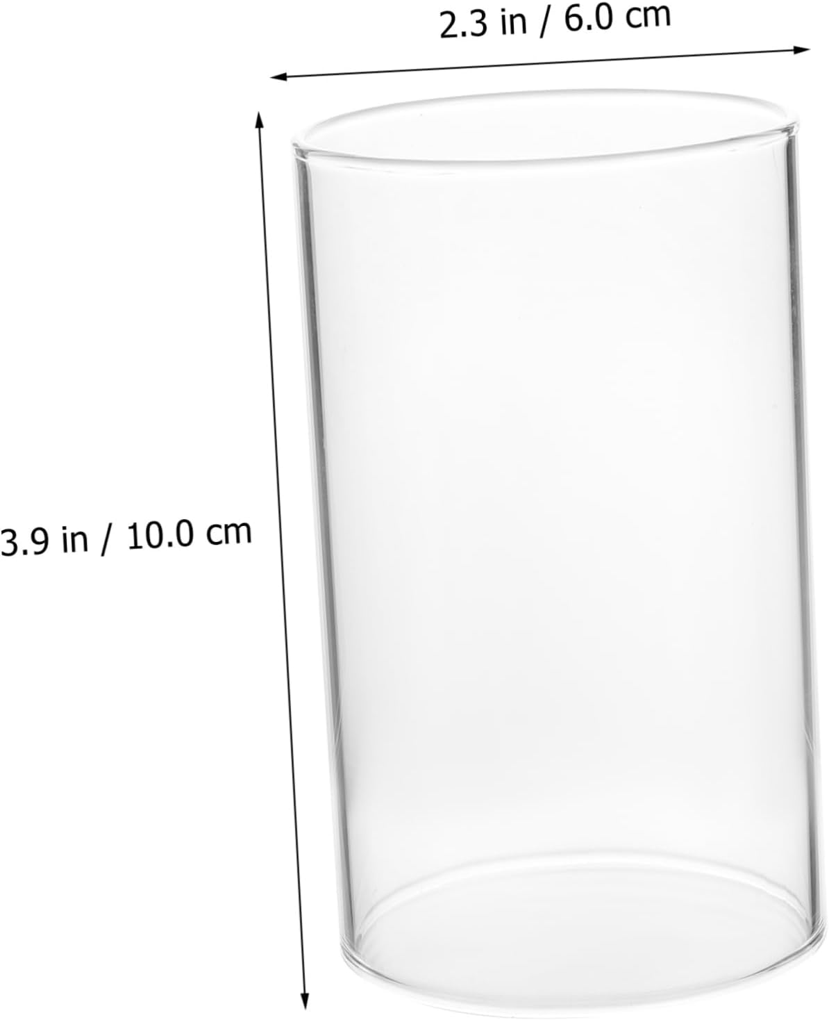 VALICLUD 4pcs Glass Jar Candle Covers for Votive Holders