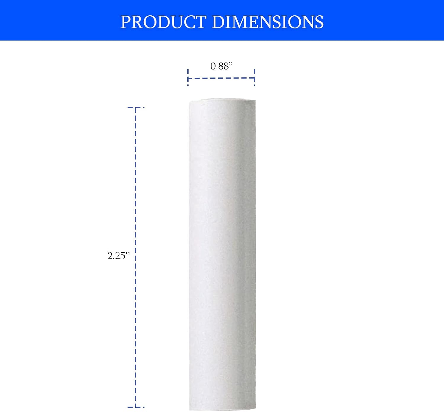 Ciata 12 Pack White Plastic Candle Covers 225 Inch