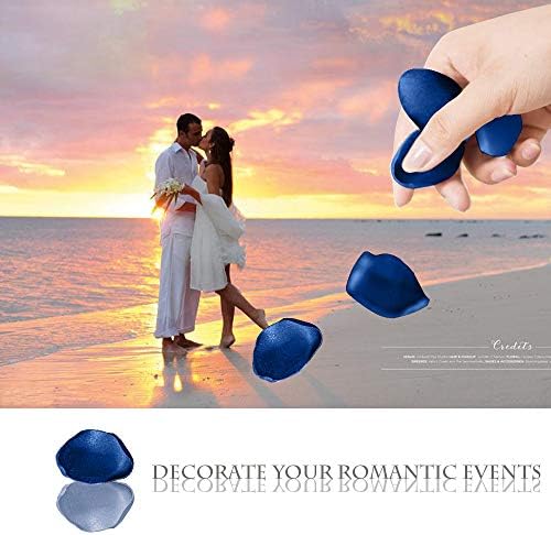 Neo LOONS Artificial Silk Blue Rose Petals 200pcs