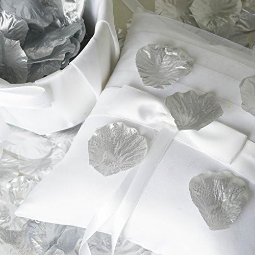 2000 PCS Silver Silk Rose Petals Wedding Decoration