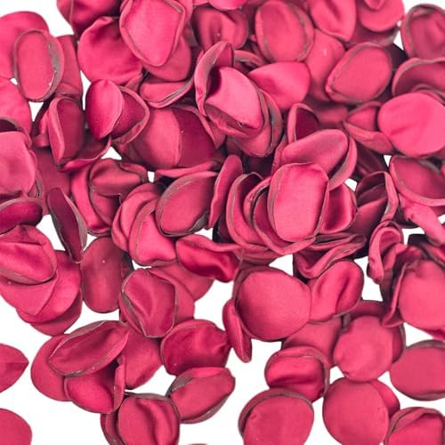 200Pcs Silk Rose Petals Burgundy for Valentine Decorations