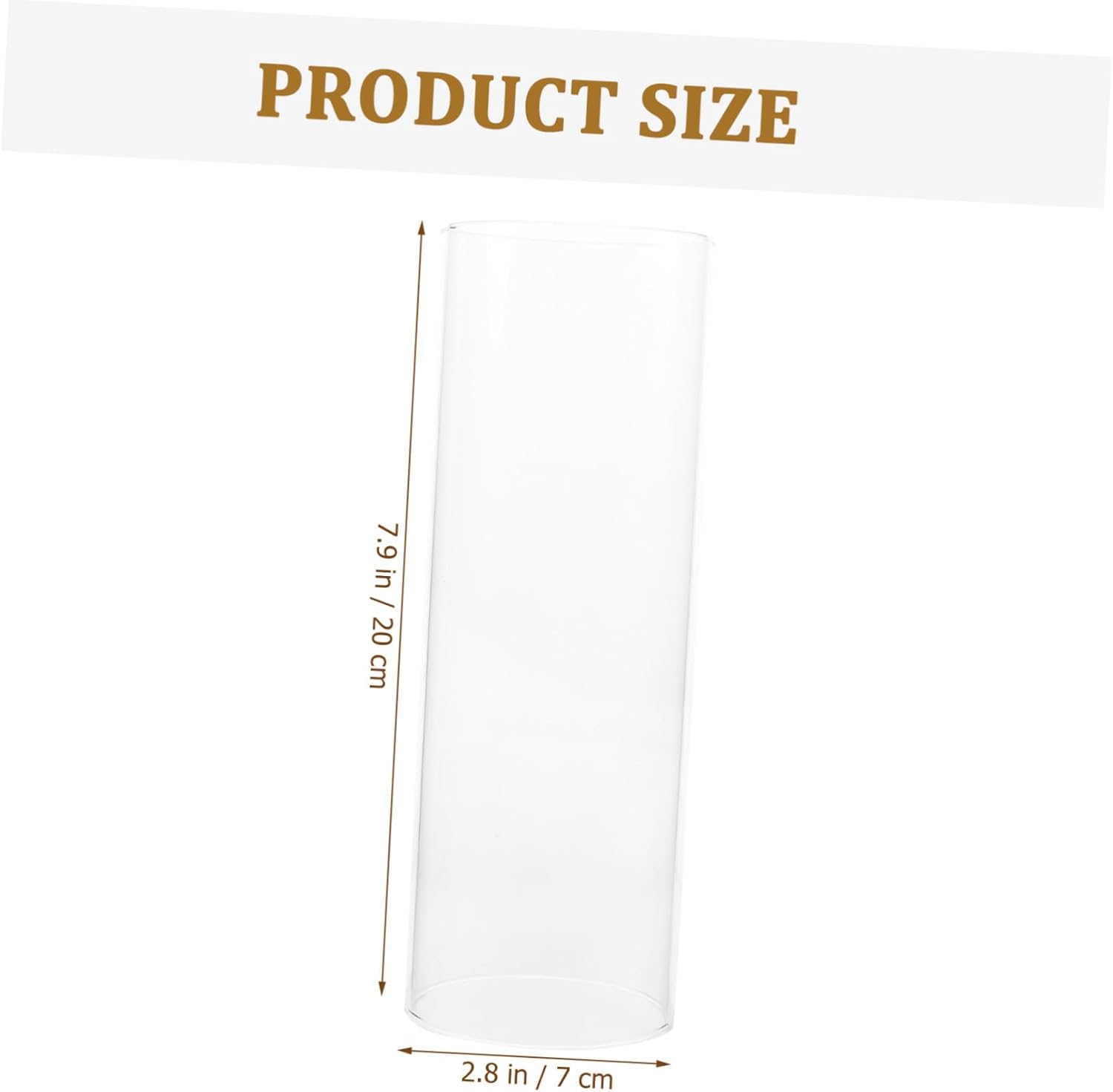 Zerodeko Windproof Candle Covers Glass Shades
