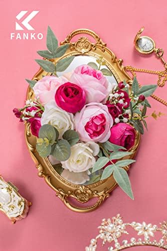 FANKO Artificial Flowers for Wedding and Home Decor