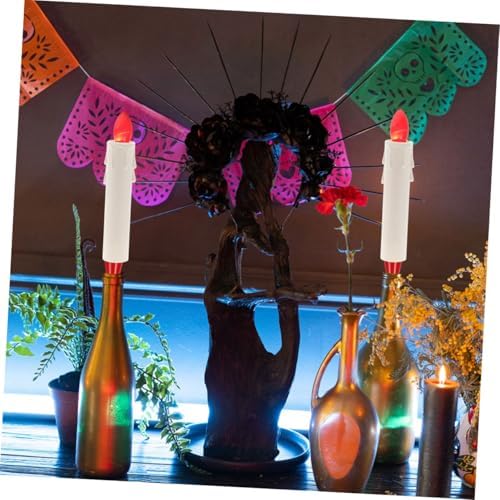 15pcs Drip Candle Sleeves for Chandelier Decor and Safety