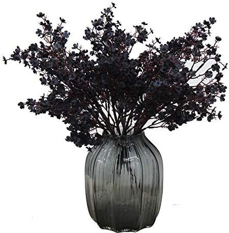 Jaky Global Artificial Flowers 12pcs Black Babys Breath Decor