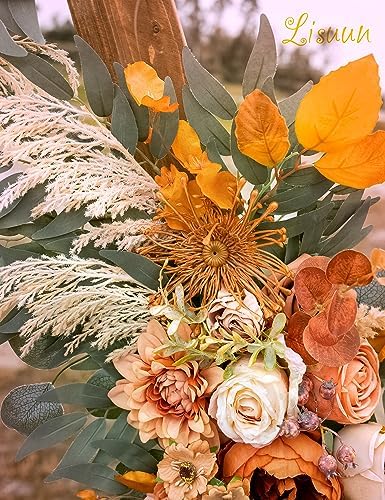 Lisuun Wedding Arch Flowers Pack of 2