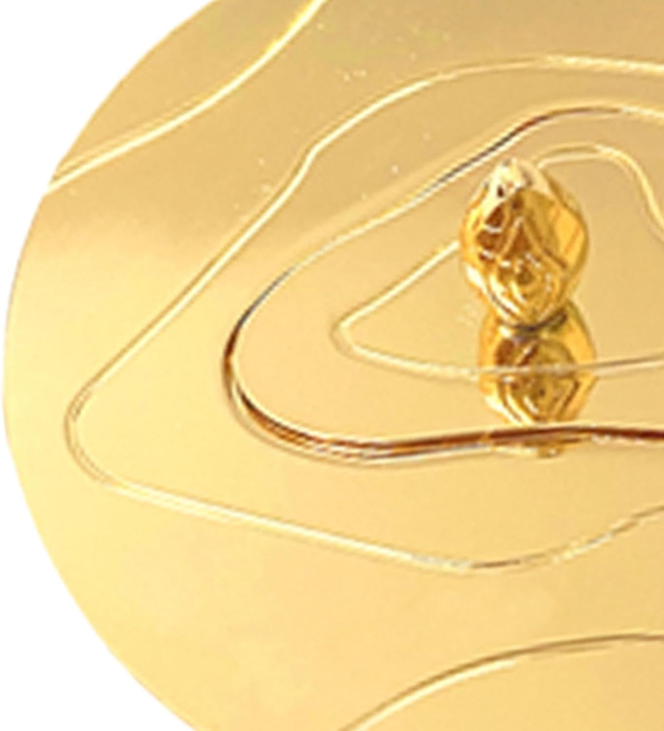 63mm Gold Candle Jar Sleeve with Windproof Lid