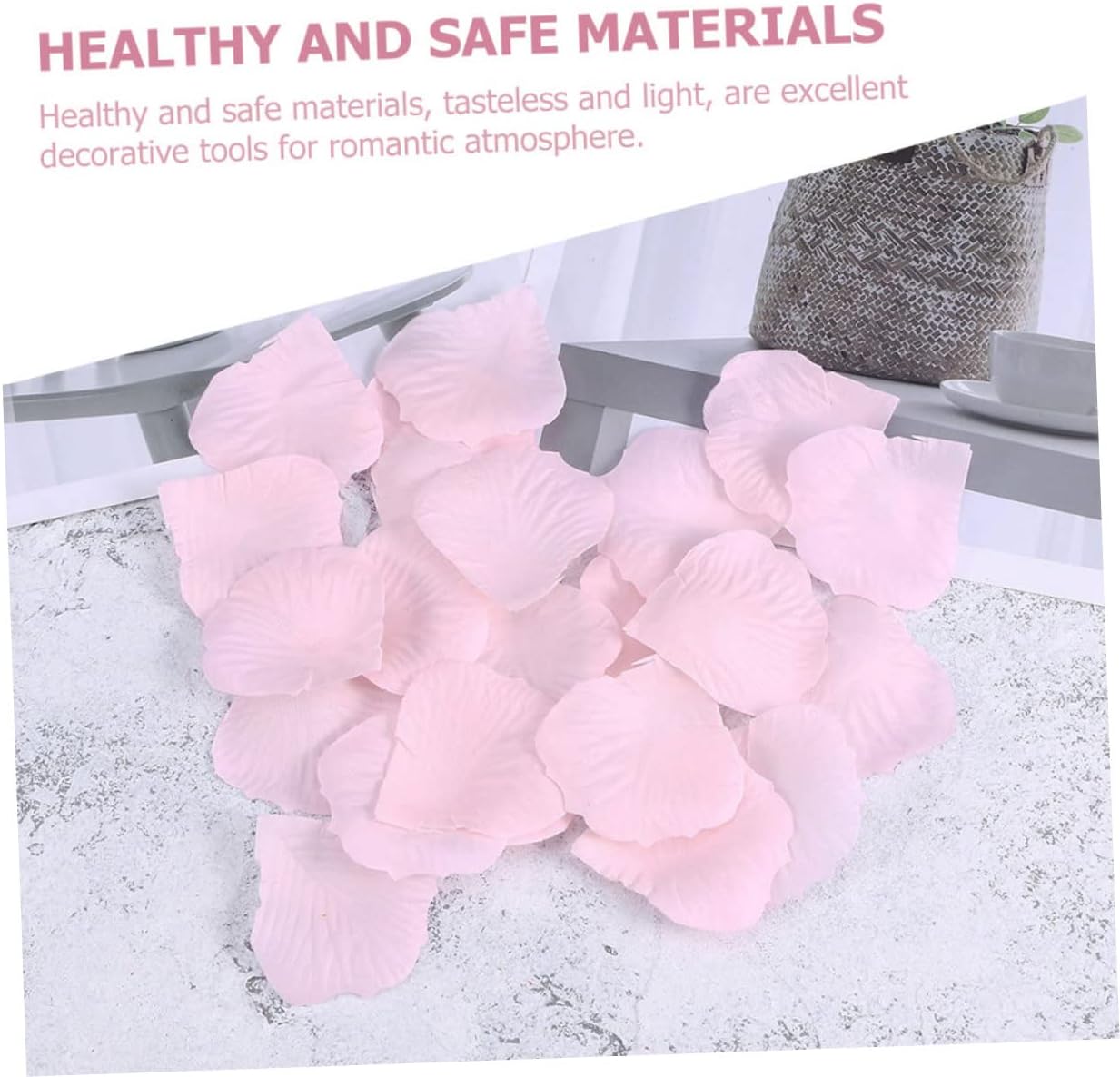 2000pcs Silk Rose Petals for Wedding and Event Decor