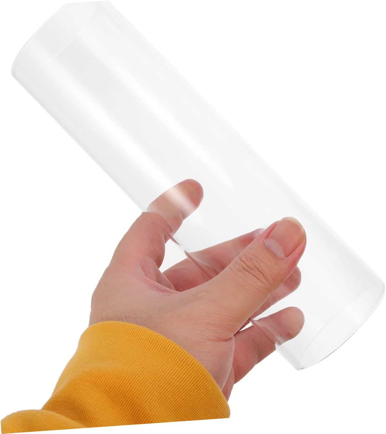 4pcs Taper Candles Glass Lampshade Cover for Modern Decor