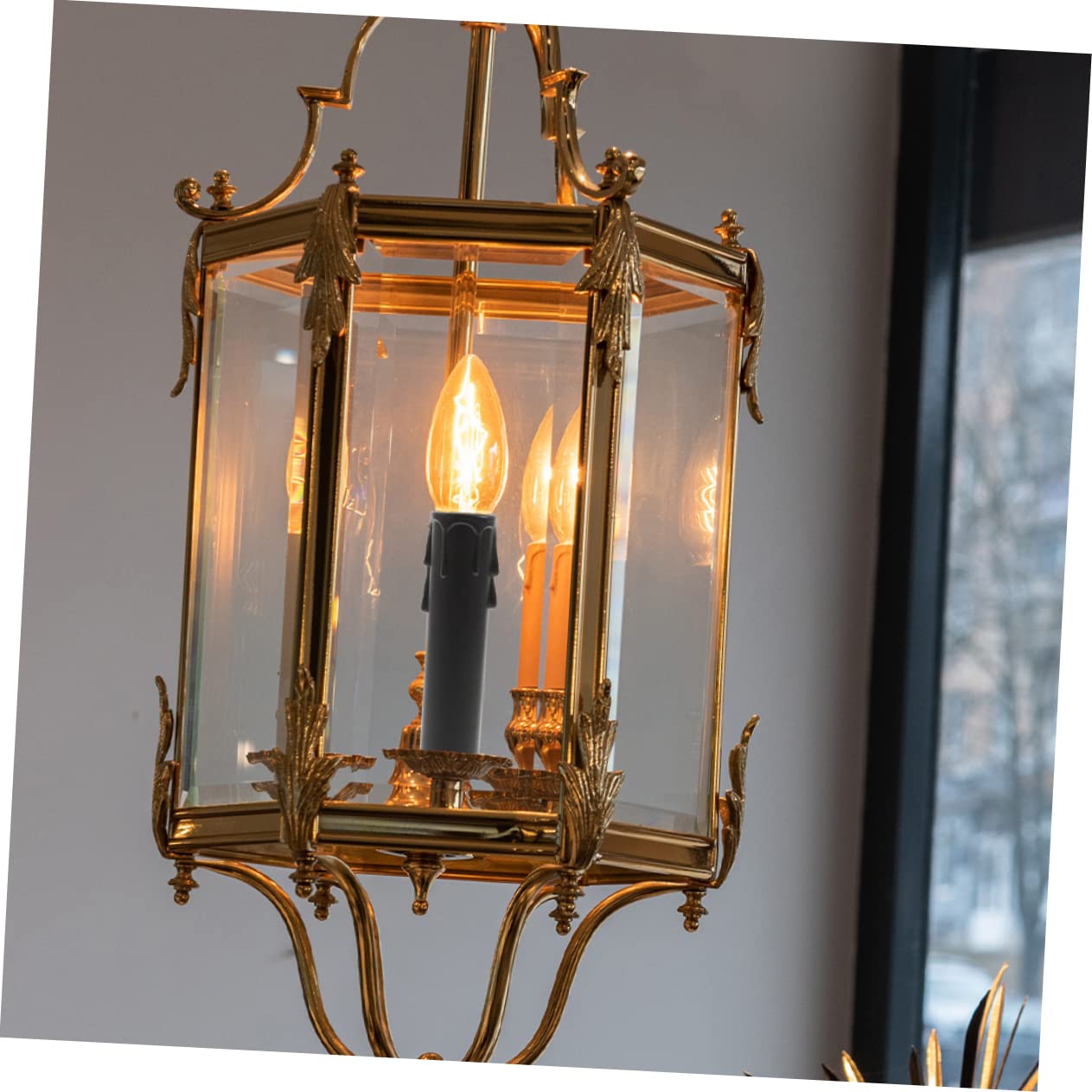 24pcs Tall Candle Socket Covers for Chandeliers Drip Candle Sleeves