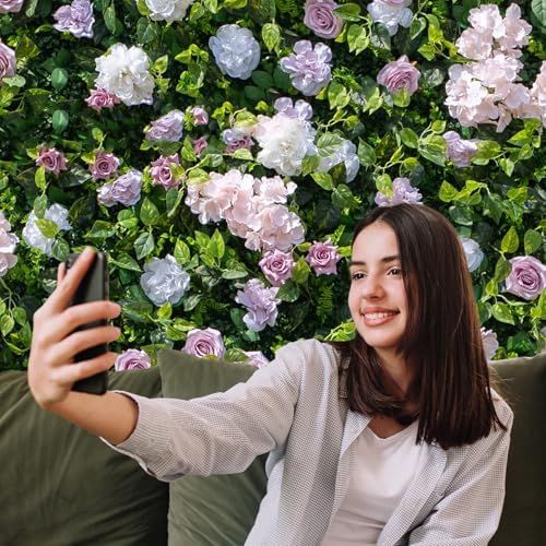 Coco Flowerwall 3D Silk Floral Backdrop Panel Set 2x 2x8ft