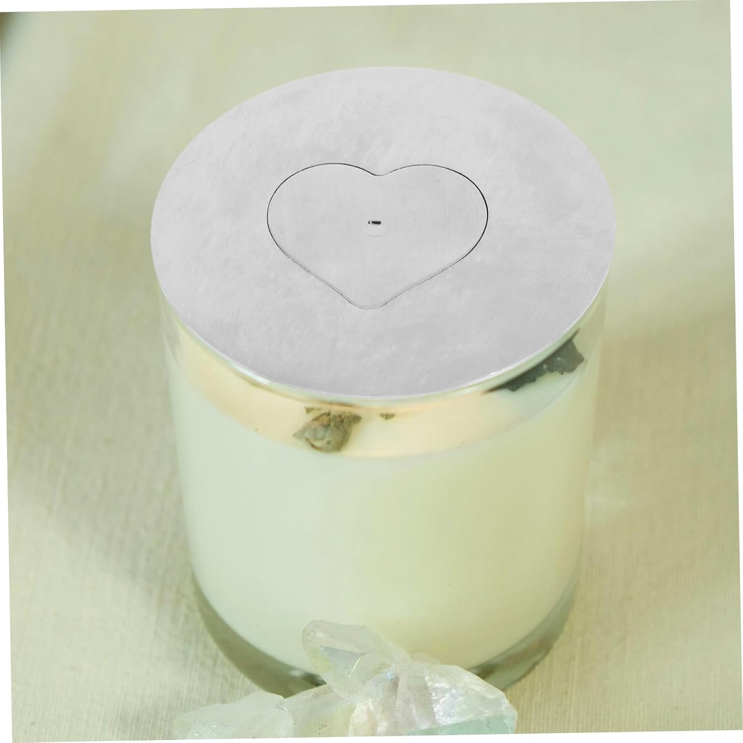 STOBAZA Jar Topper Lid Shade for Candle Jars