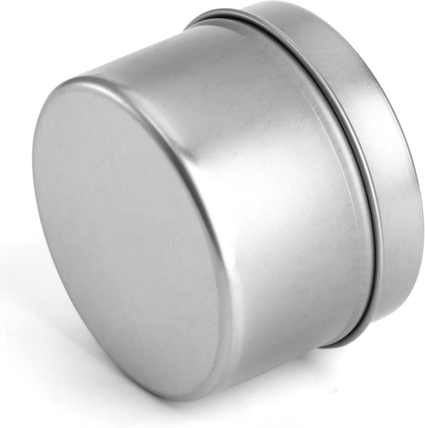 ZEAYEA 30 Pcs Silver Candle Tins 4oz Round with Lids