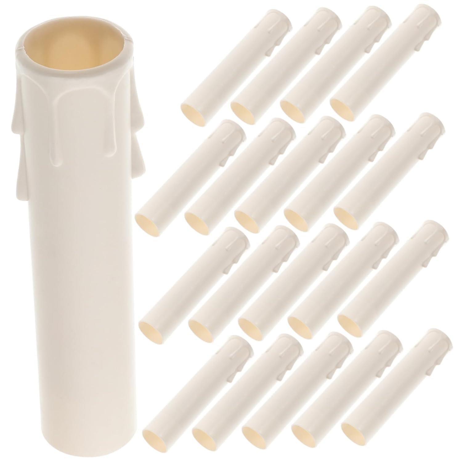 20pcs Decorative Candle Sleeves for Chandelier Socket Covers
