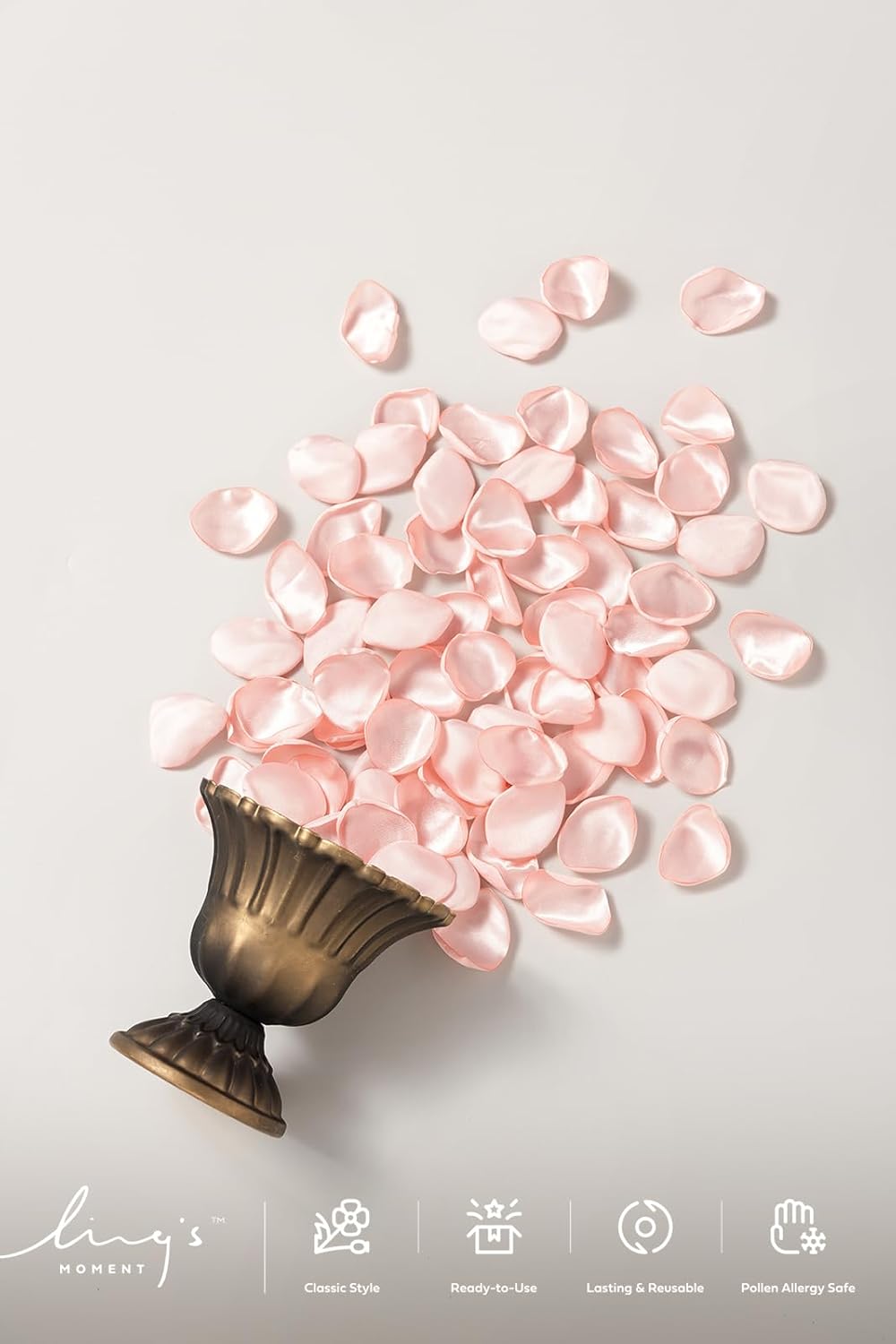 Lings Moment Blush Pink Artificial Flower Set
