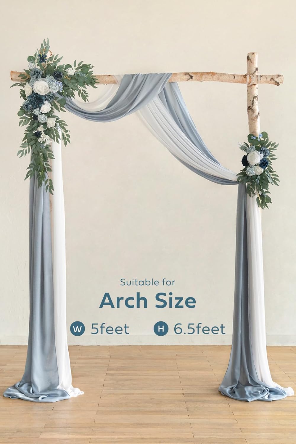 Lings Moment Artificial Wedding Arch Flowers Kit