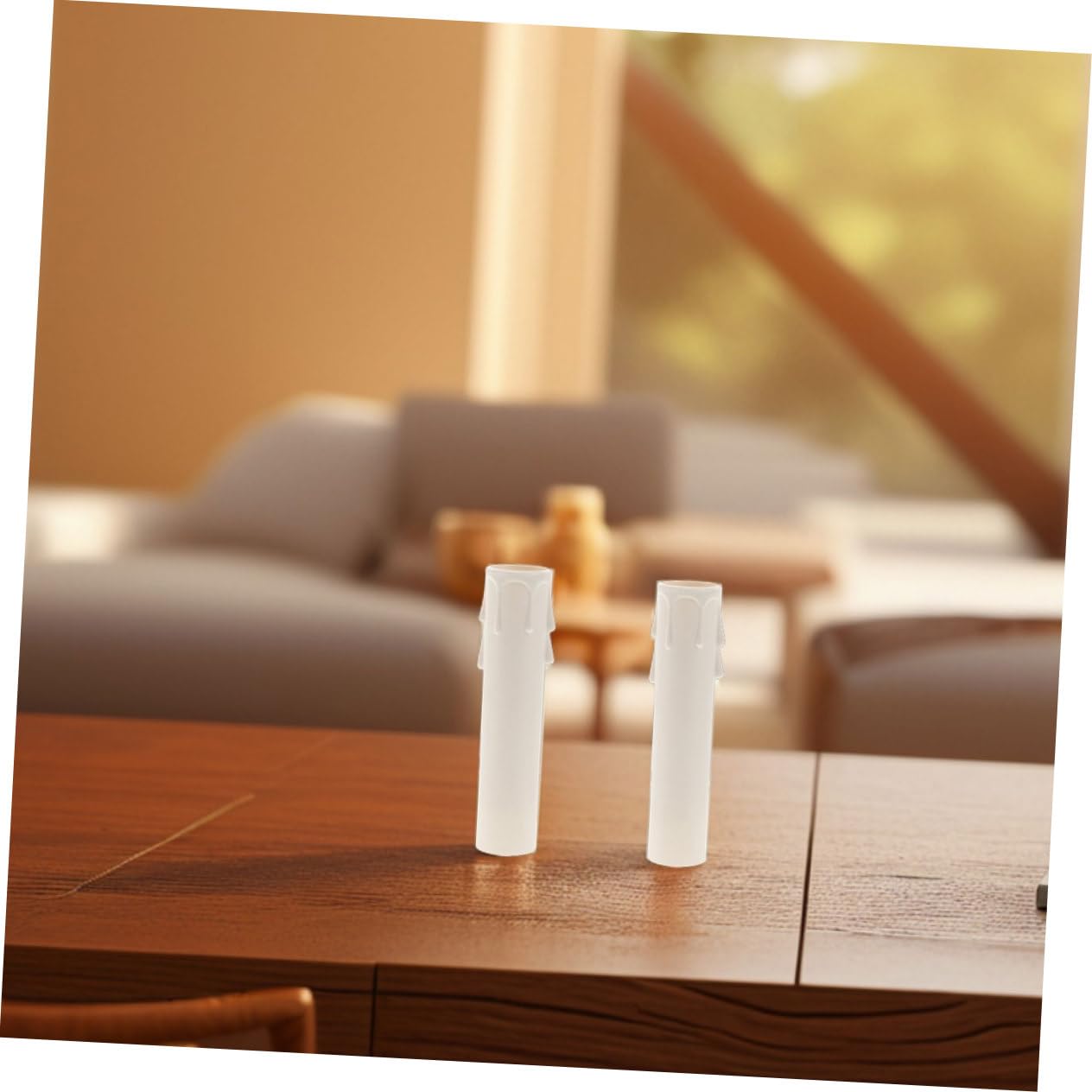 PRETYZOOM 30pcs Candelabra Base Socket Covers for Chandeliers and Candles