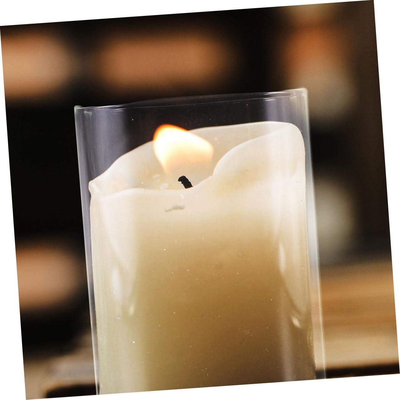 Clear Candle Holder Sleeve for Home Decor and Events