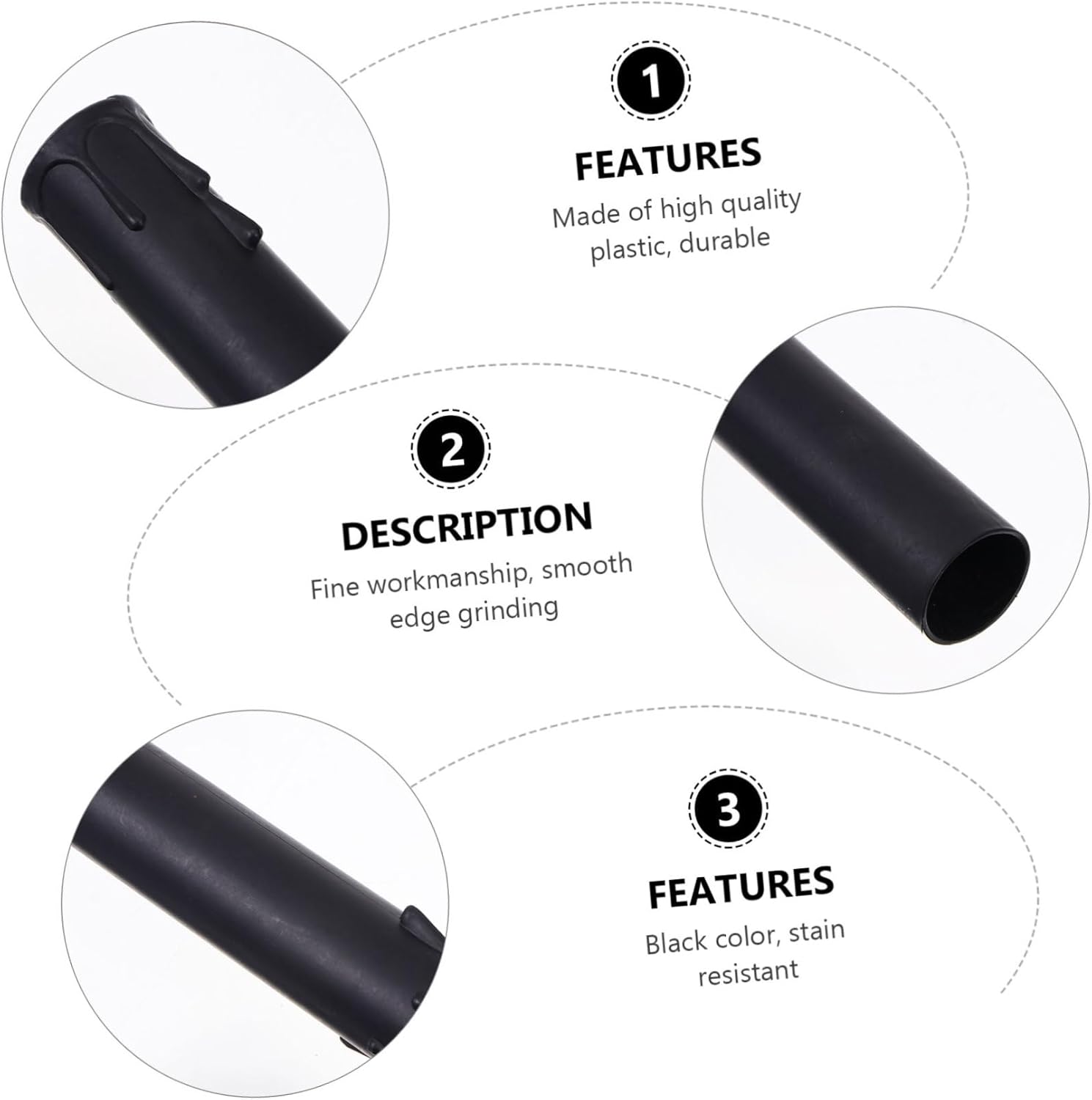 20pcs Plastic Candle Sleeves for Chandeliers and Lamp Bases