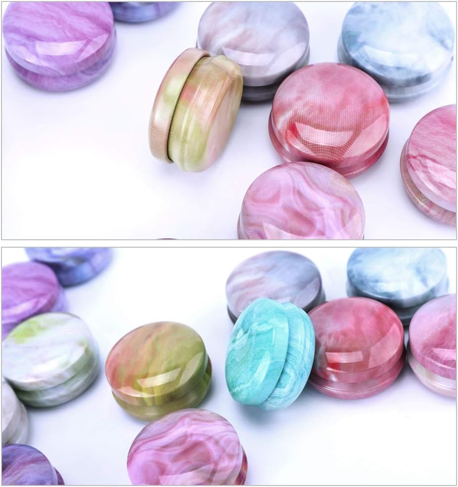 Rolin Roly 12Pcs Mini Aluminum Candle Travel Tins