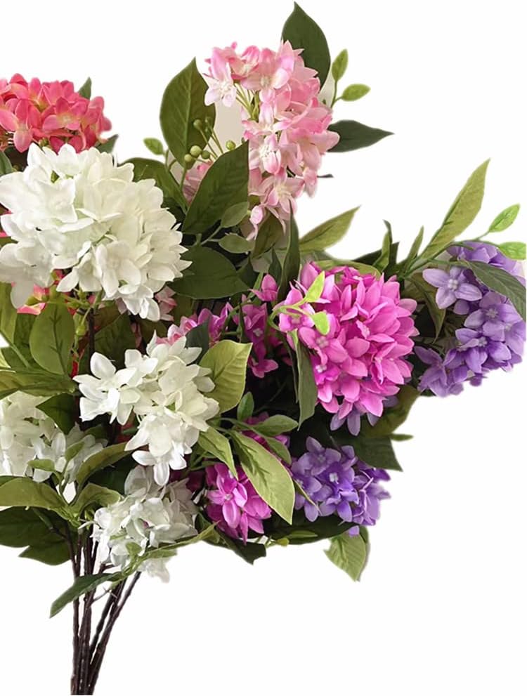 10 pcs Artificial Syringa Flower Branch for Wedding Centerpieces