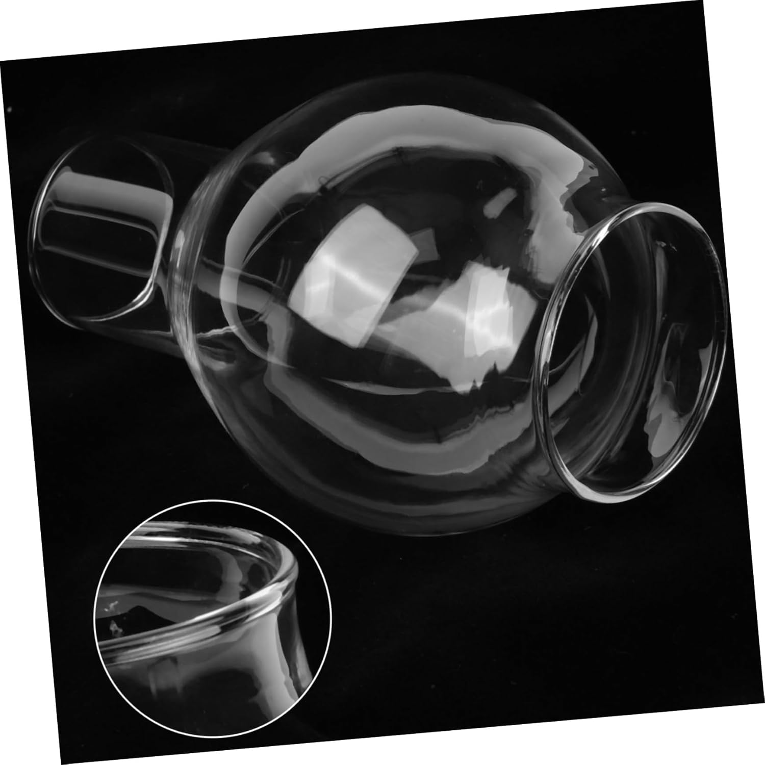4pcs Clear Glass Candle Covers for Pillar Candles