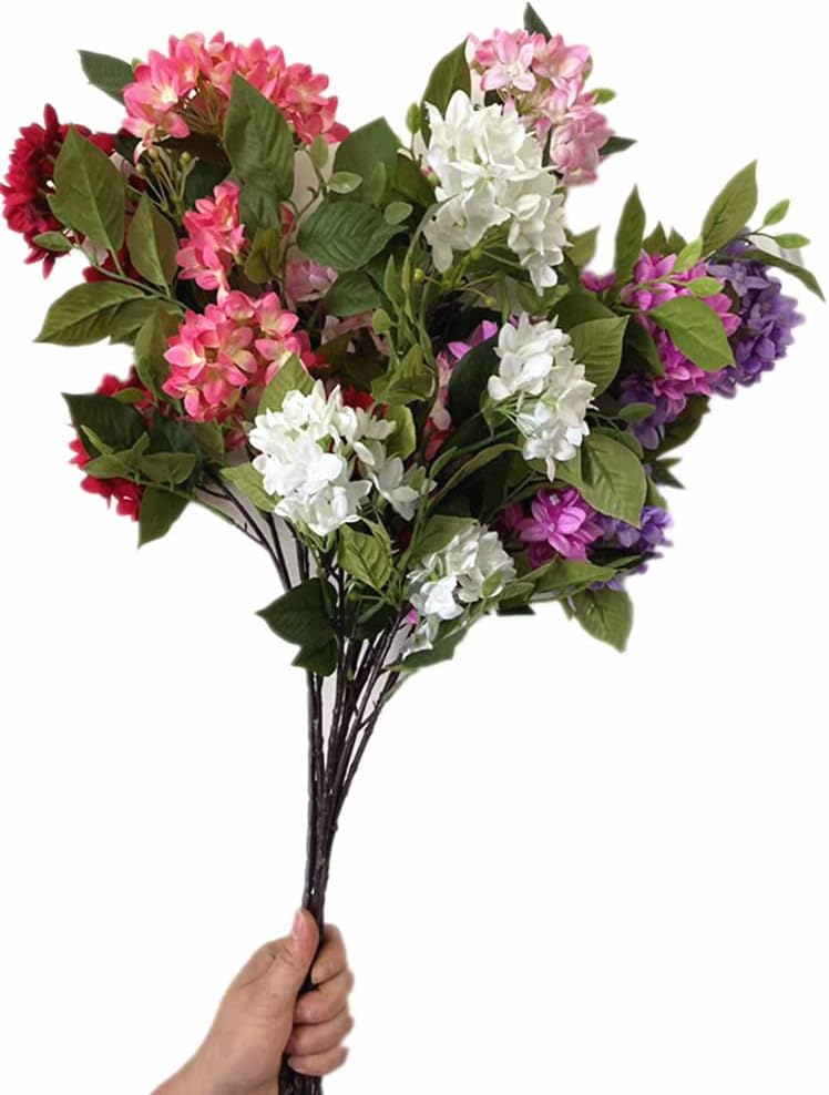 10 pcs Artificial Syringa Flower Branch for Wedding Centerpieces