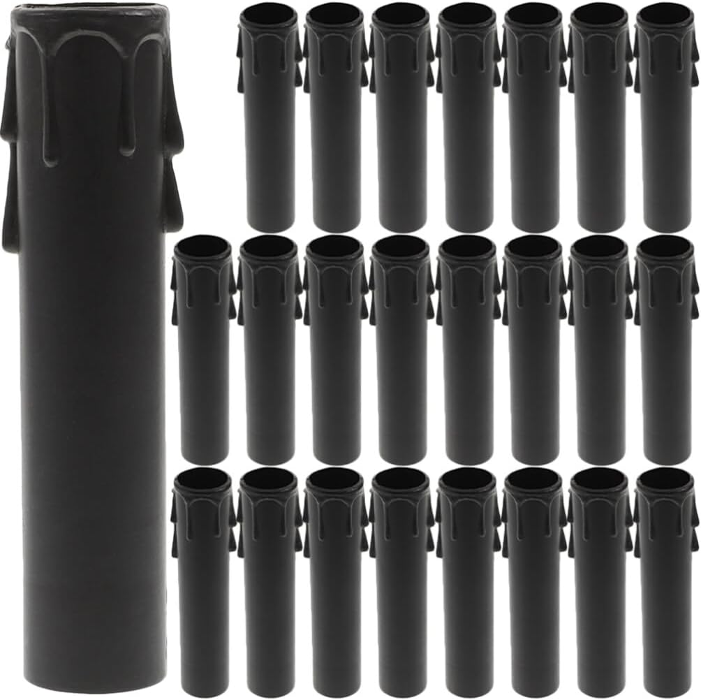 Angoily 24pcs Candle Sleeves for Chandeliers