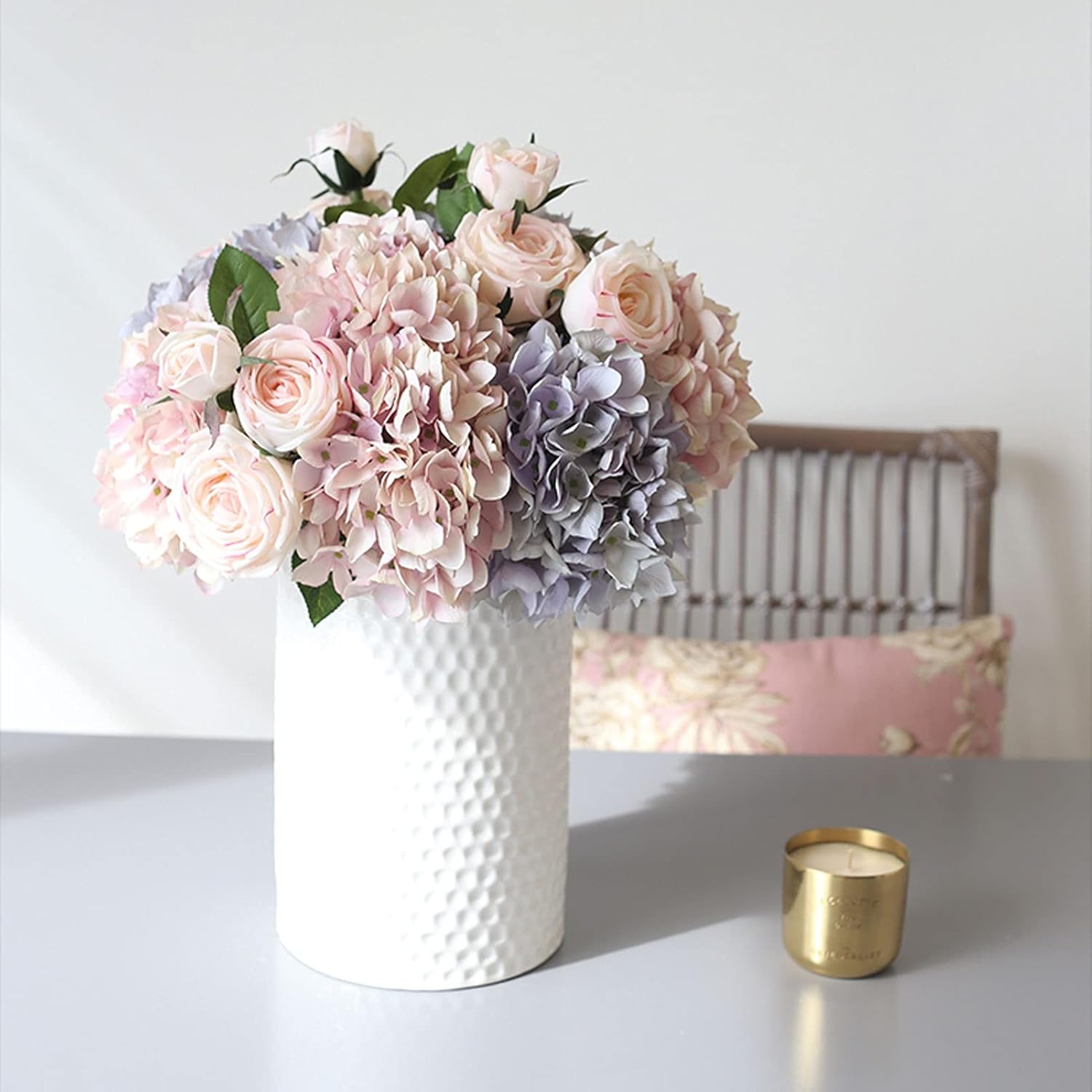 Artificial Hydrangea Bouquet for Wedding and Home Decor