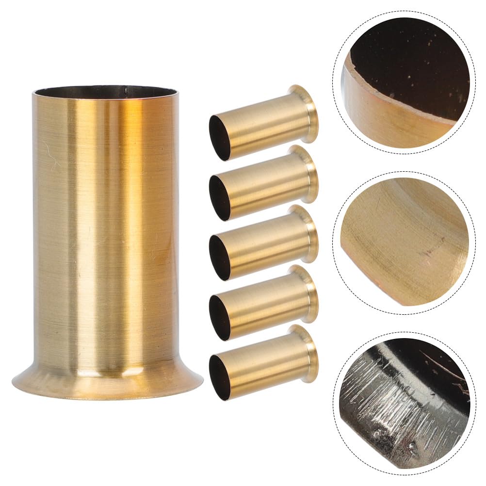 12 Pcs Iron Candle Sleeve Covers for Chandeliers