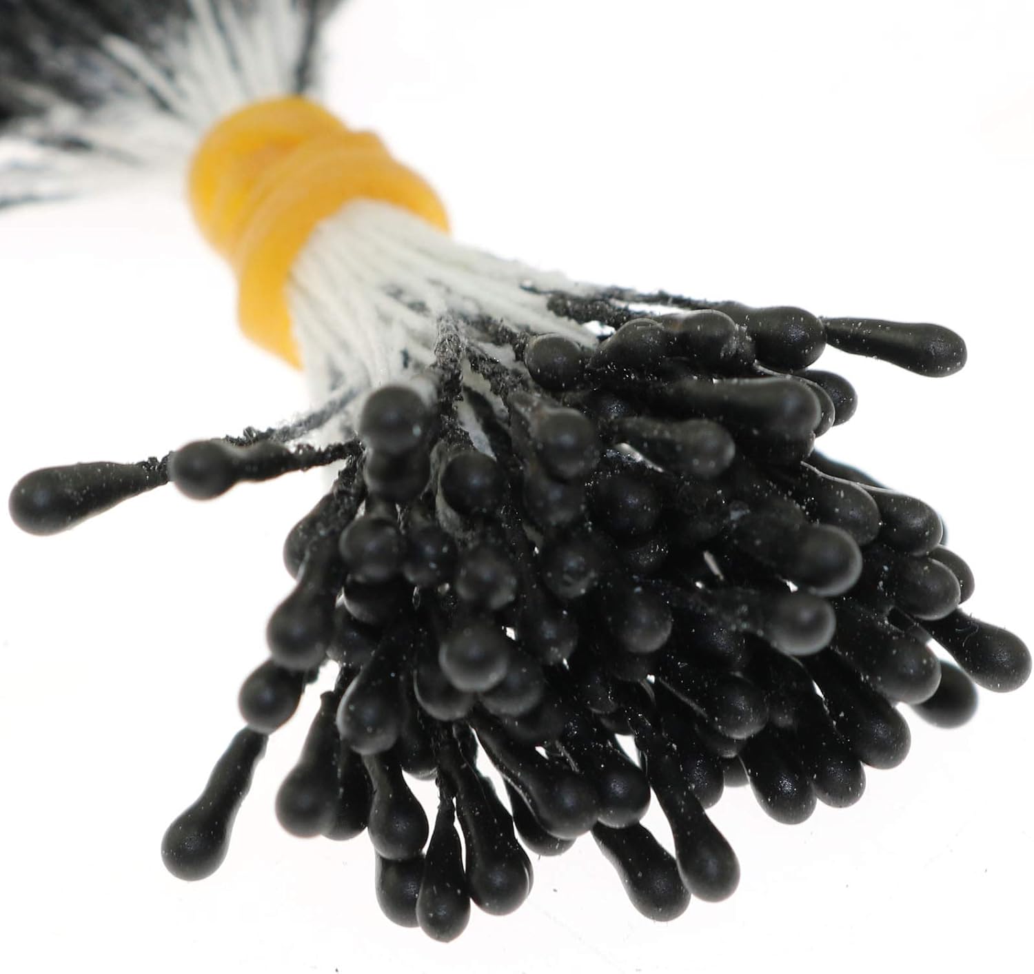 Lind Kitchen Artificial Pearlized Flower Stamen - 400PCS Matte Black