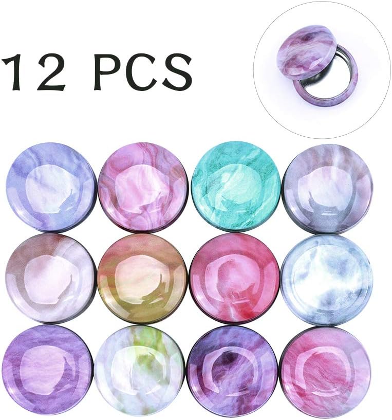 Rolin Roly 12Pcs Mini Aluminum Candle Travel Tins